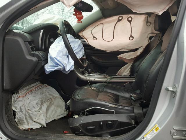 1G11H5SA8DF308030 - 2013 CHEVROLET MALIBU LTZ 银色 照片 5