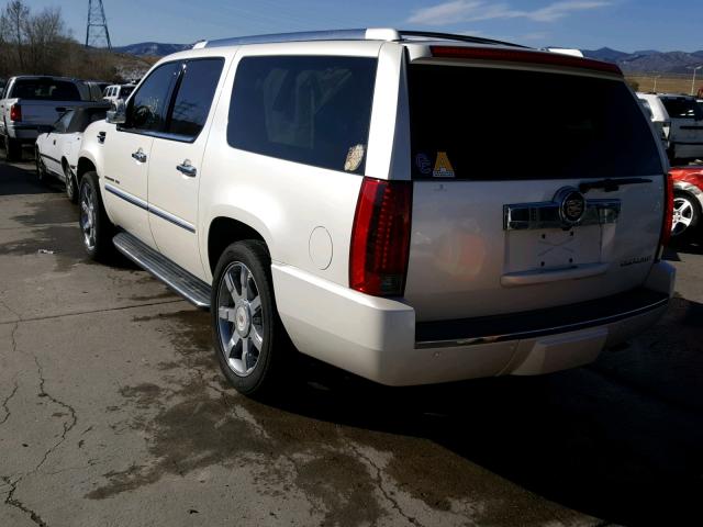 1GYS4HEF7DR270055 - 2013 CADILLAC ESCALADE E WHITE photo 3