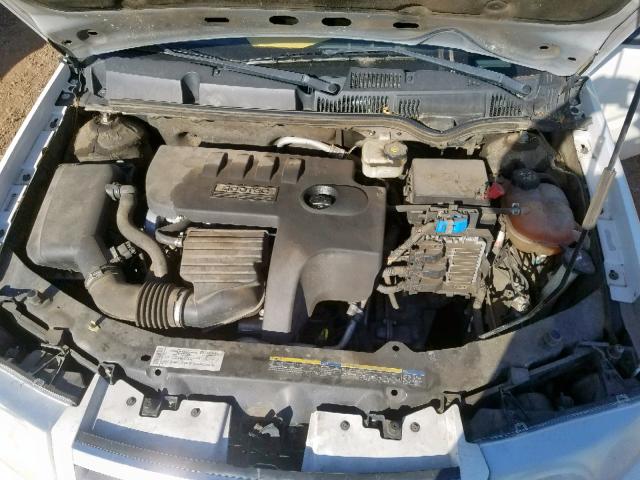 1G8AJ55F67Z209982 - 2007 SATURN ION LEVEL WHITE photo 7