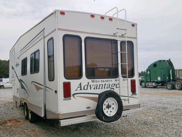 1ED5R302144001922 - 2004 WILD 5TH WHEEL WHITE photo 3