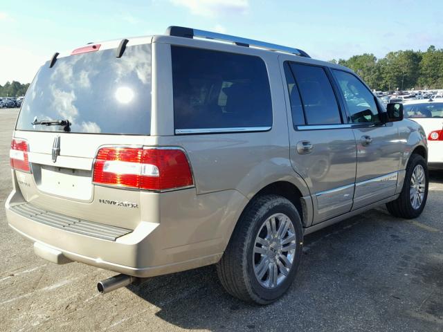 5LMFU27517LJ07197 - 2007 LINCOLN NAVIGATOR 金色 照片 4