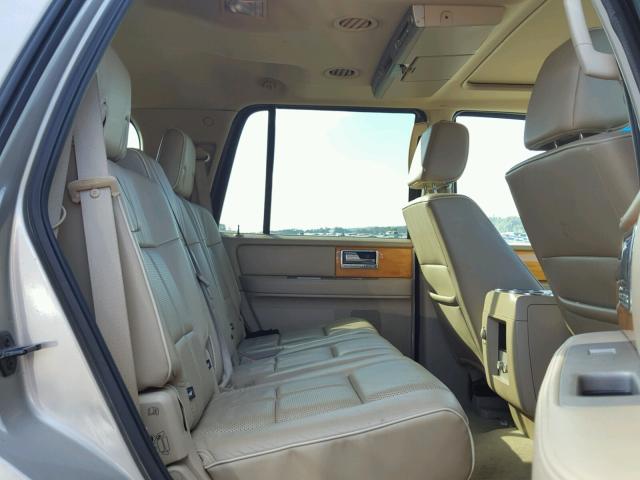 5LMFU27517LJ07197 - 2007 LINCOLN NAVIGATOR 金色 照片 6
