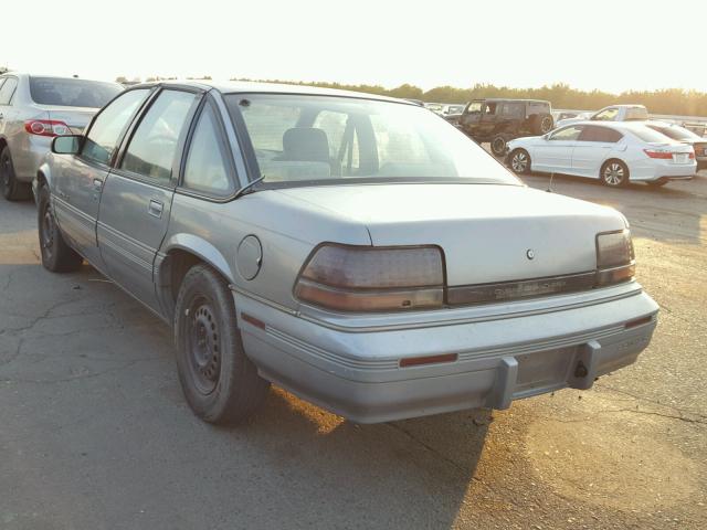 1G2WH54T0NF248830 - 1992 PONTIAC GRAND PRIX CHARCOAL photo 3