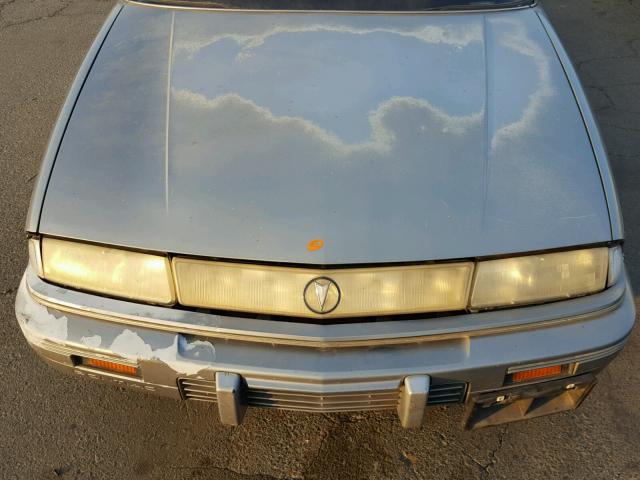 1G2WH54T0NF248830 - 1992 PONTIAC GRAND PRIX CHARCOAL photo 7