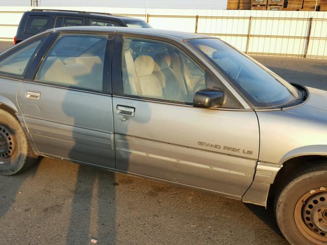 1G2WH54T0NF248830 - 1992 PONTIAC GRAND PRIX CHARCOAL photo 9