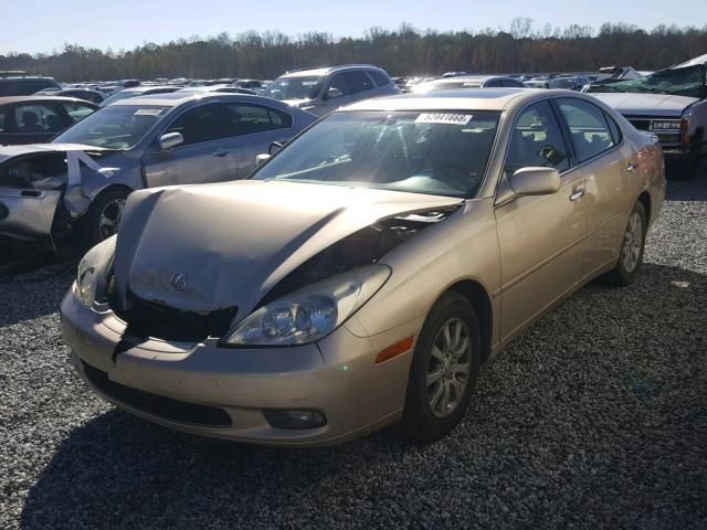 JTHBF30G230140186 - 2003 LEXUS ES 300 GOLD photo 2