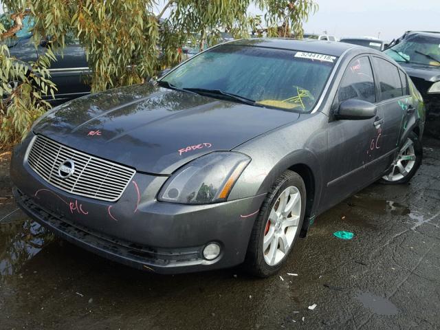 1N4BA41E25C871646 - 2005 NISSAN MAXIMA SE GRAY photo 2