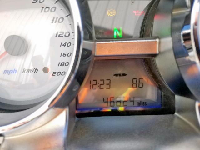 5VPSW36N6B3007355 - 2011 VICTORY MOTORCYCLES VISION TOU SILVER photo 8