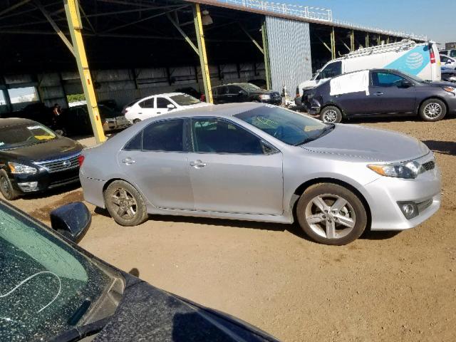 4T1BF1FK6CU117175 - 2012 TOYOTA CAMRY BASE SILVER photo 9