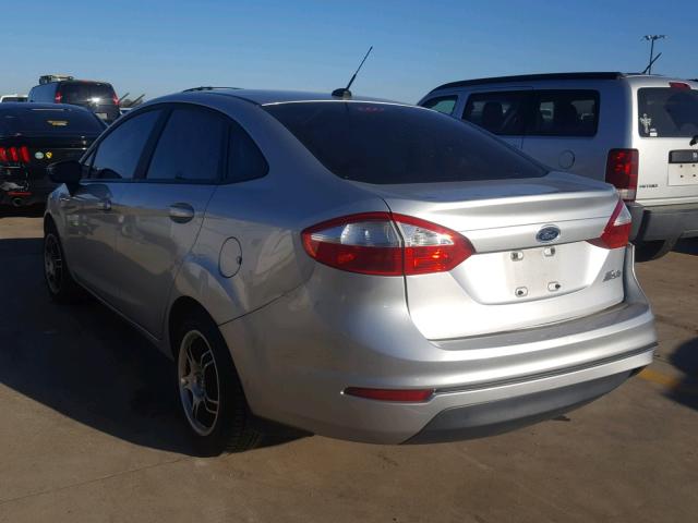 3FADP4AJ2FM145614 - 2015 FORD FIESTA S SILVER photo 3