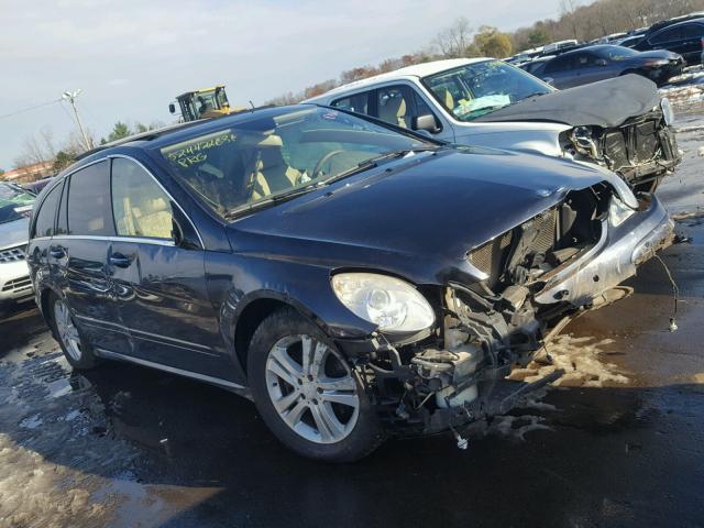 4JGCB65E78A077691 - 2008 MERCEDES-BENZ R 350 BLUE photo 1