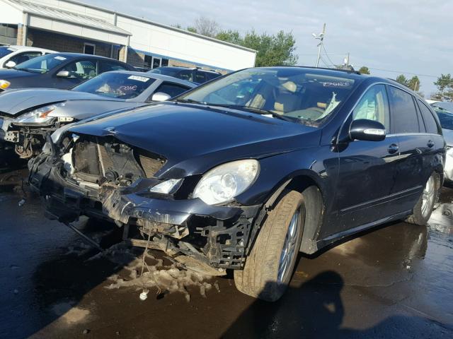 4JGCB65E78A077691 - 2008 MERCEDES-BENZ R 350 BLUE photo 2