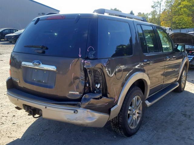 1FMEU74E16UB39253 - 2006 FORD EXPLORER E BROWN photo 4