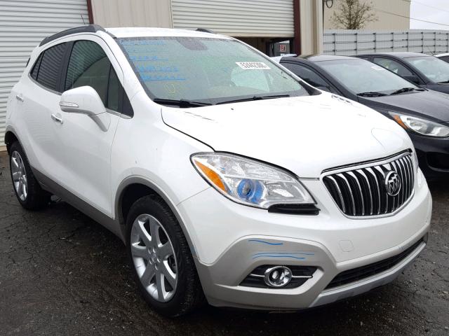 KL4CJCSB8FB181365 - 2015 BUICK ENCORE WHITE photo 1