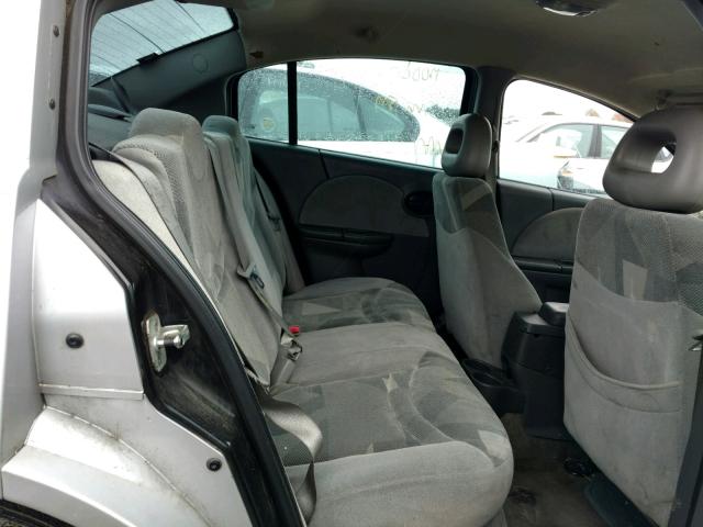 1G8AL52F13Z121592 - 2003 SATURN ION LEVEL SILVER photo 6