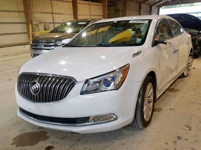 1G4GA5G31EF165757 - 2014 BUICK LACROSSE WHITE photo 2