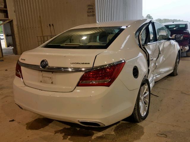 1G4GA5G31EF165757 - 2014 BUICK LACROSSE WHITE photo 4