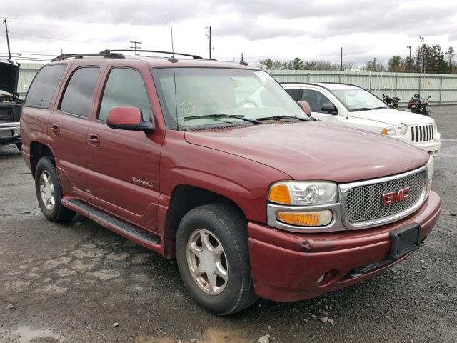 1GKEK63U23J232071 - 2003 GMC YUKON DENA BURGUNDY photo 1