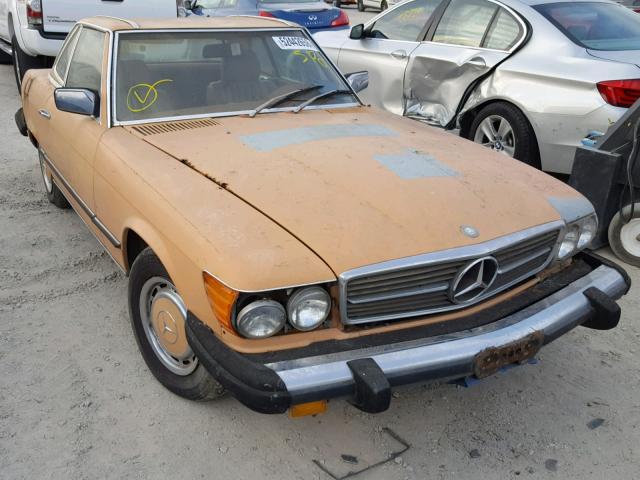 00010704412031635 - 1976 MERCEDES-BENZ 450SL ORANGE photo 1