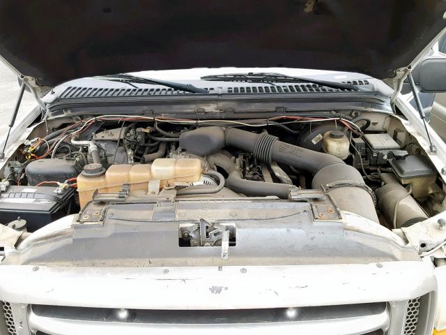 1FTSF31L8XEC78112 - 1999 FORD F350 SRW S WHITE photo 7