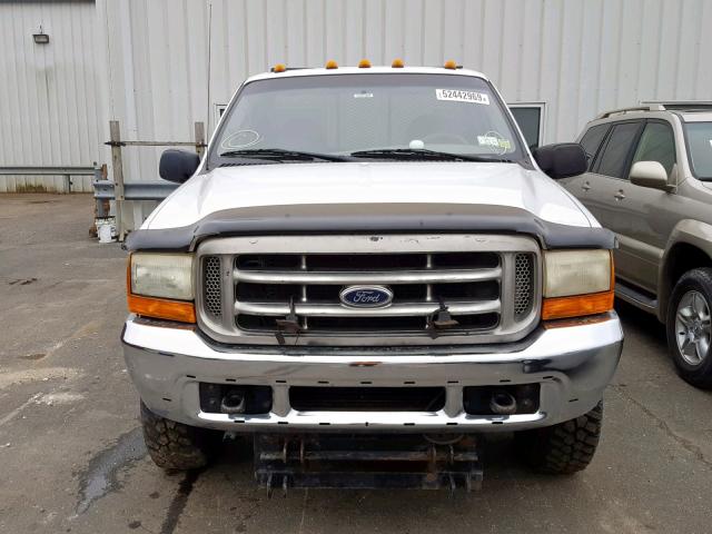 1FTSF31L8XEC78112 - 1999 FORD F350 SRW S WHITE photo 9