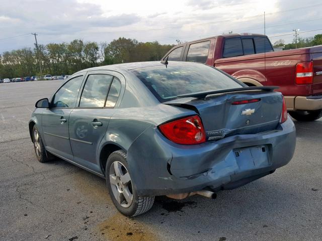 1G1AD5F52A7232724 - 2010 CHEVROLET COBALT 1LT TEAL photo 3