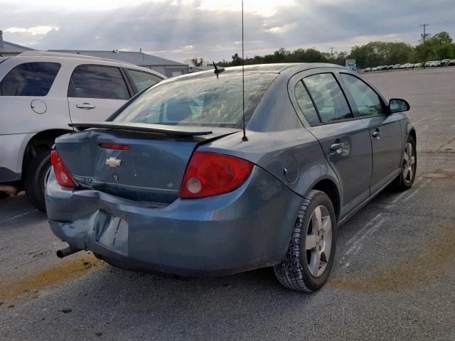 1G1AD5F52A7232724 - 2010 CHEVROLET COBALT 1LT TEAL photo 4