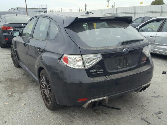 JF1GR8H65BL832159 - 2011 SUBARU IMPREZA WR BLACK photo 3