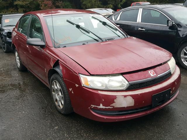 1G8AJ52F34Z206201 - 2004 SATURN ION LEVEL RED photo 1