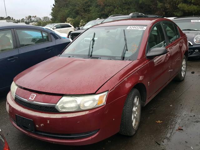 1G8AJ52F34Z206201 - 2004 SATURN ION LEVEL RED photo 2