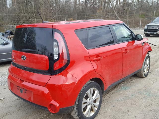 KNDJX3A5XG7852093 - 2016 KIA SOUL ! RED photo 4