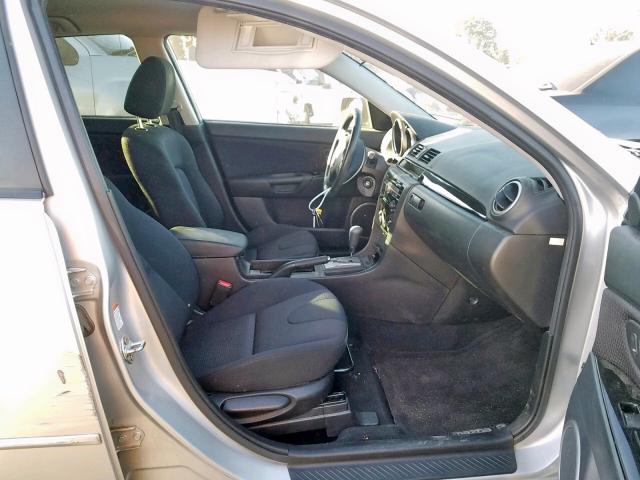 JM1BK344591225832 - 2009 MAZDA 3 S SILVER photo 5