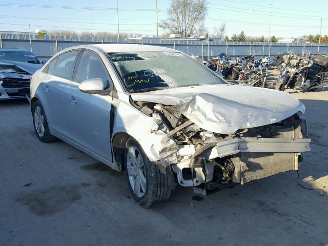 1G1P75SZXE7185328 - 2014 CHEVROLET CRUZE SILVER photo 1