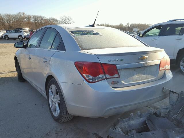 1G1P75SZXE7185328 - 2014 CHEVROLET CRUZE SILVER photo 3