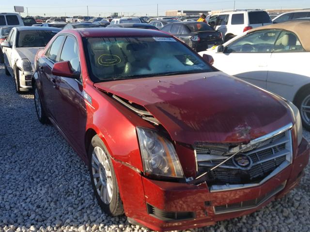 1G6DE5EG3A0149402 - 2010 CADILLAC CTS LUXURY RED photo 1