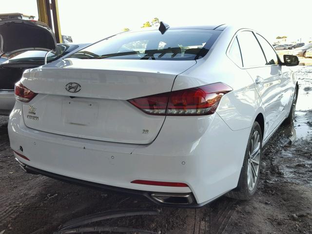 KMHGN4JE5FU042887 - 2015 HYUNDAI GENESIS 3. WHITE photo 4