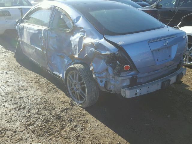 JTKDE167280265892 - 2008 SCION TC BLUE photo 3