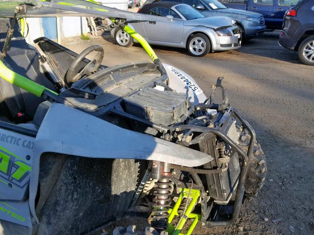 4UF17MPV7HT303515 - 2017 ARCTIC CAT WILDCAT TR GRAY photo 9