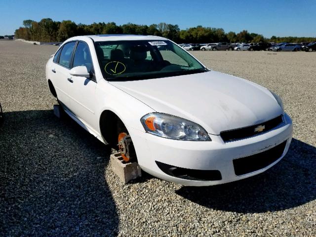 2G1WC5E39D1217681 - 2013 CHEVROLET IMPALA LTZ WHITE photo 1