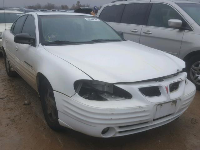 1G2NE52E6XM793633 - 1999 PONTIAC GRAND AM S WHITE photo 1