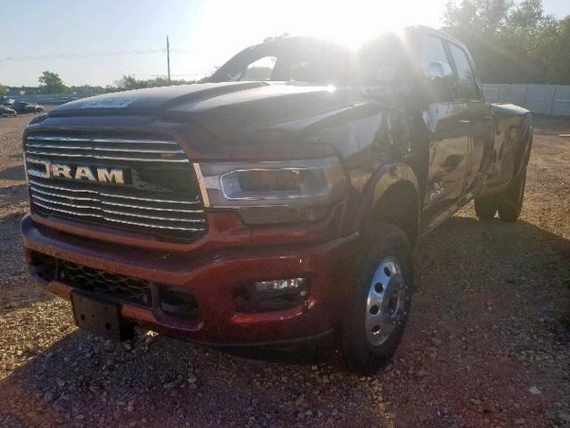 3C63RRJL8KG513597 - 2019 RAM 3500 LARAM MAROON photo 2