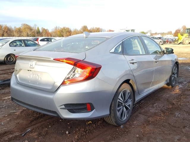 2HGFC1F71HH651965 - 2017 HONDA CIVIC EXL SILVER photo 4