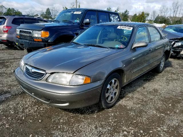 1YVGF22D0X5894209 - 1999 MAZDA 626 SILVER photo 2