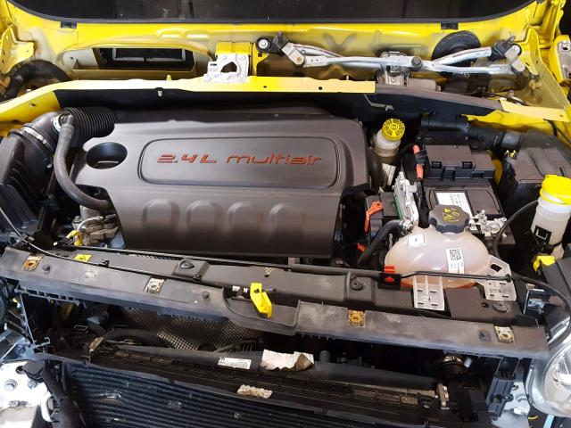 ZACCJBAT0FPB64551 - 2015 JEEP RENEGADE S 黄色 照片 7