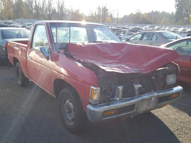 1N6SD11S4SC416120 - 1995 NISSAN TRUCK E/XE RED photo 1