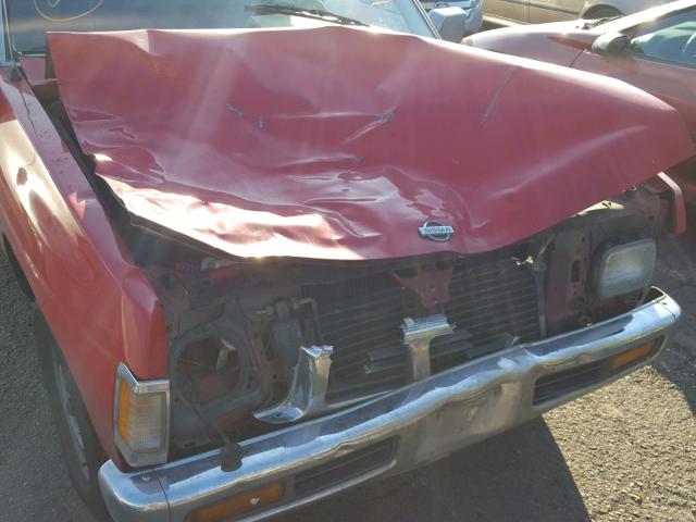 1N6SD11S4SC416120 - 1995 NISSAN TRUCK E/XE RED photo 9