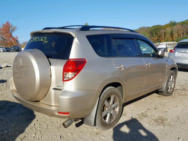 JTMBK31V486033591 - 2008 TOYOTA RAV4 LIMIT TAN photo 4