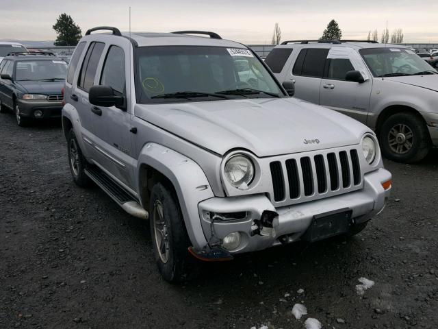 1J4GL38K92W365882 - 2002 JEEP LIBERTY RE SILVER photo 1