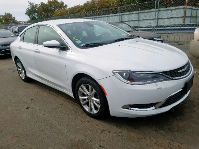 1C3CCCAB3GN102738 - 2016 CHRYSLER 200 LIMITE WHITE photo 1