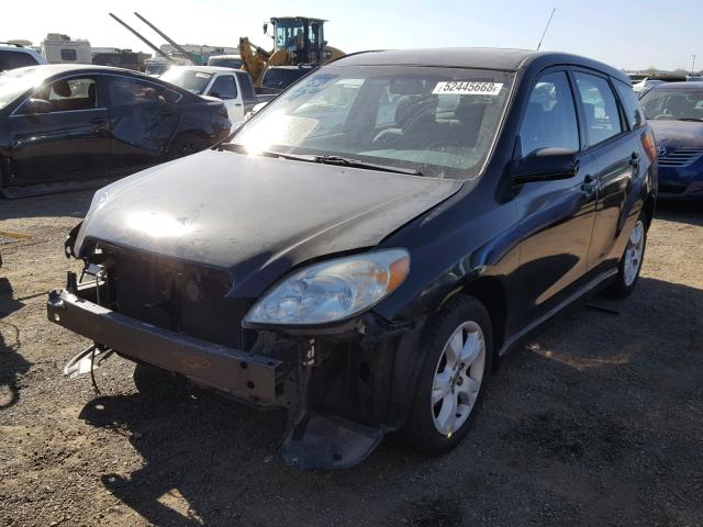 2T1KR32E13C123910 - 2003 TOYOTA COROLLA MA BLACK photo 2